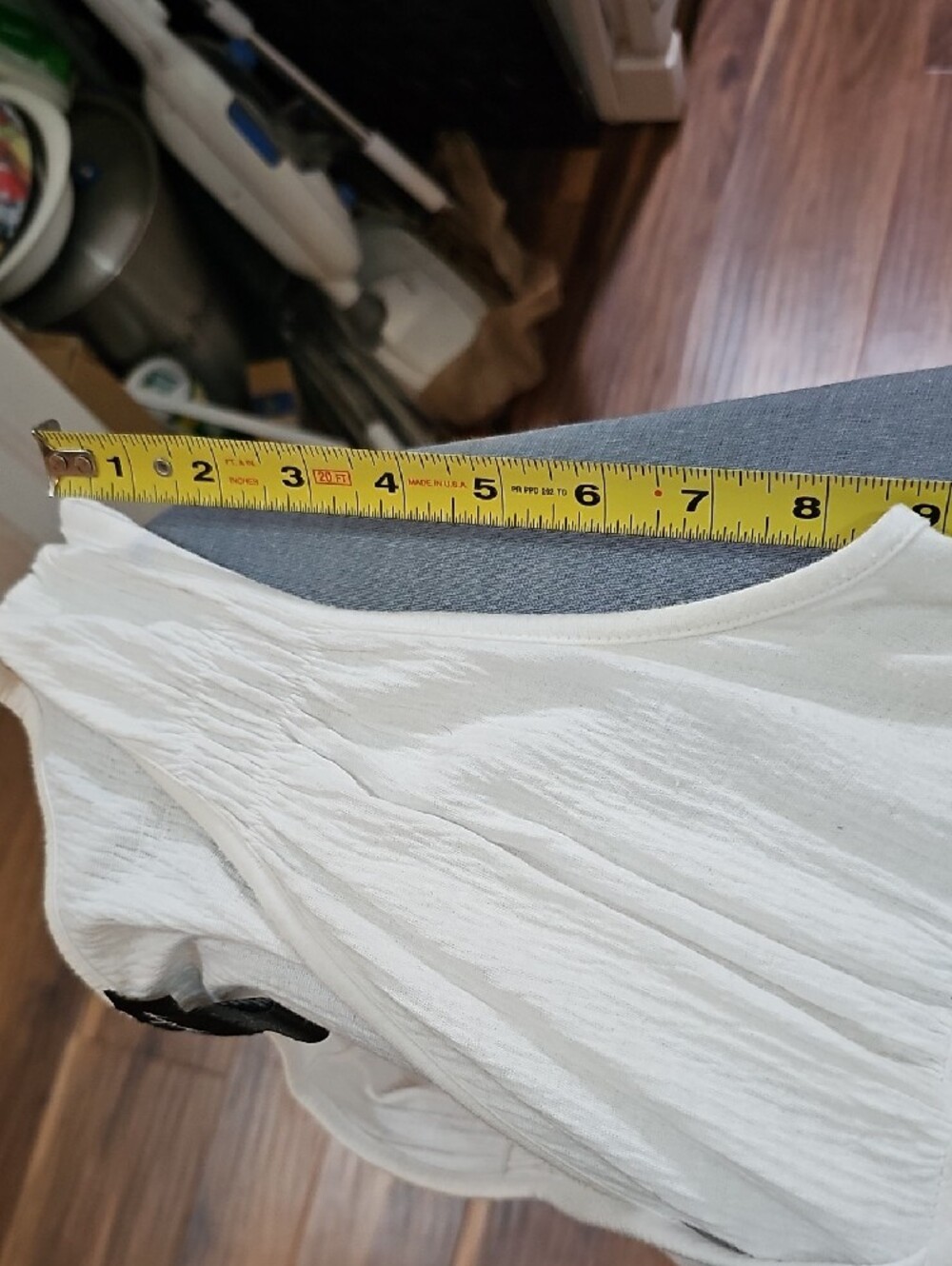 Chesley White Sleeveless V-Neck Tiered  Dress Size XL (Make A Reasonable Offer) - Picture 9 of 11